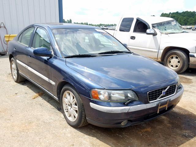 YV1RS58D932279618 - 2003 VOLVO S60 2.4T BLUE photo 1