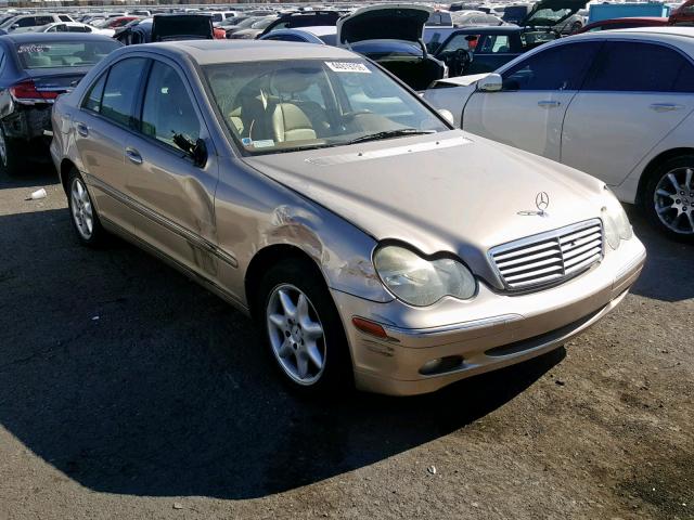 WDBRF84J33F421962 - 2003 MERCEDES-BENZ C 320 4MAT GOLD photo 1