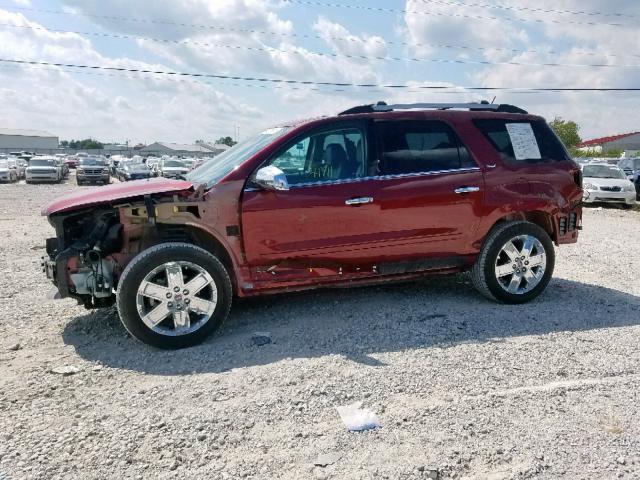 1GKKRSKD9HJ215512 - 2017 GMC ACADIA LIM MAROON photo 9