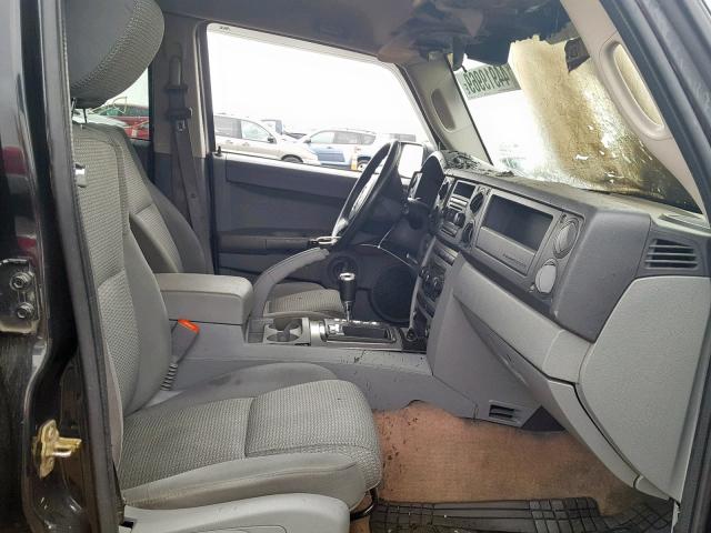 1J8HG48P67C519725 - 2007 JEEP COMMANDER 黑色 照片 5