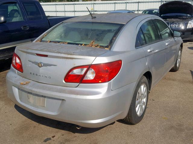 1C3LC46K88N120426 - 2008 CHRYSLER SEBRING LX SILVER photo 4