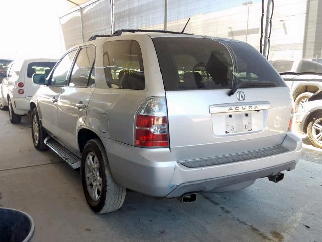 2HNYD18894H540823 - 2004 ACURA MDX TOURIN SILVER photo 3