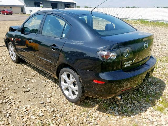 JM1BK32F091206514 - 2009 MAZDA 3 I BLACK photo 3