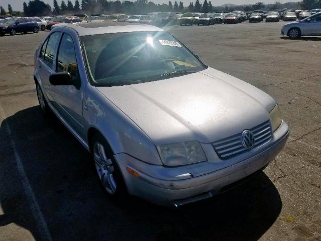 3VWSE69M03M079932 - 2003 VOLKSWAGEN JETTA GLS SILVER photo 1