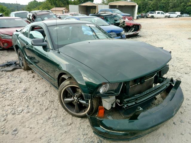 1ZVHT82H785170055 - 2008 FORD MUSTANG GT GREEN photo 1