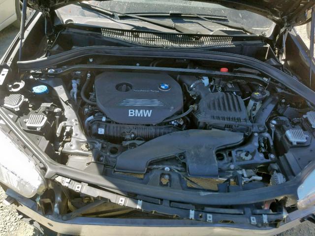 WBXHT3Z3XH4A57910 - 2017 BMW X1 XDRIVE2 BLACK photo 7