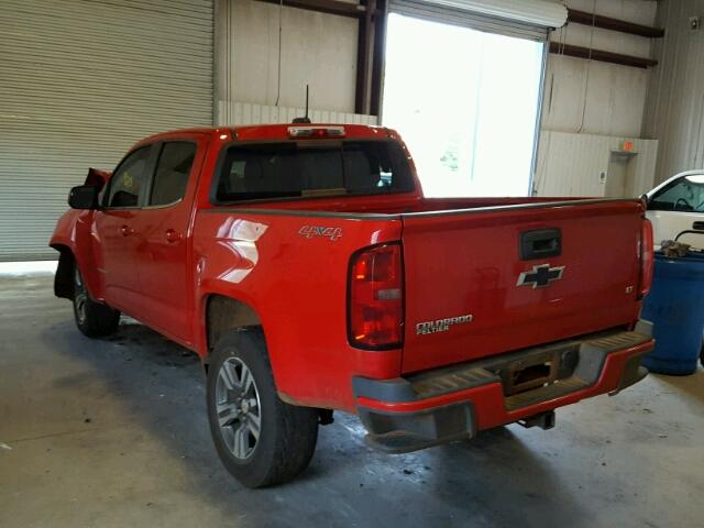 1GCGTCE37G1148709 - 2016 CHEVROLET COLORADO L RED photo 3