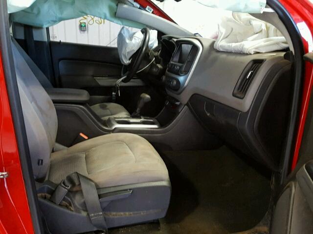 1GCGTCE37G1148709 - 2016 CHEVROLET COLORADO L RED photo 5