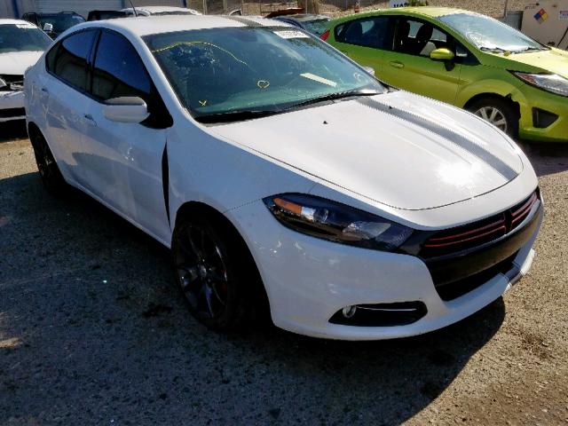 1C3CDFBB5GD540454 - 2016 DODGE DART SXT WHITE photo 1