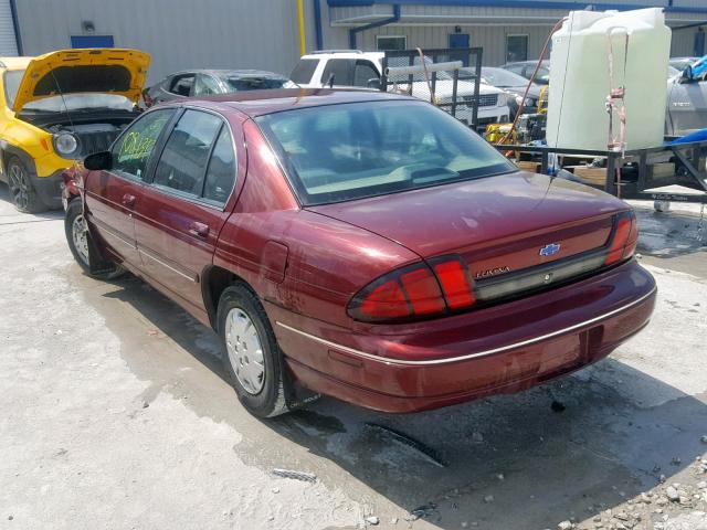 2G1WL52M9W1101056 - 1998 CHEVROLET LUMINA BAS 栗色 照片 3