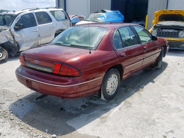 2G1WL52M9W1101056 - 1998 CHEVROLET LUMINA BAS 栗色 照片 4