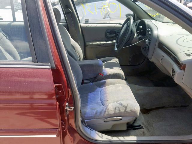 2G1WL52M9W1101056 - 1998 CHEVROLET LUMINA BAS 栗色 照片 5