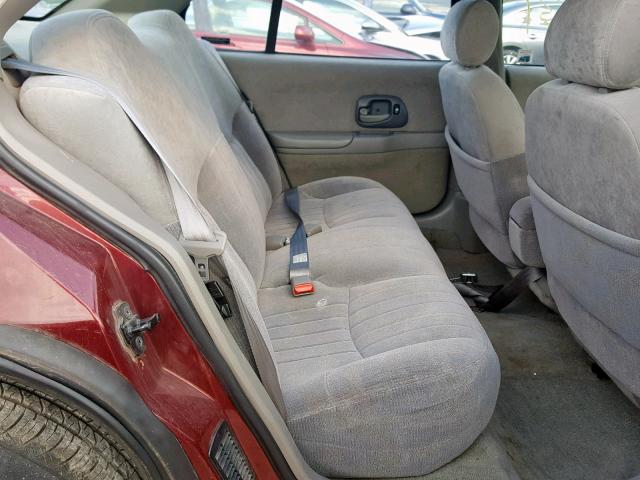 2G1WL52M9W1101056 - 1998 CHEVROLET LUMINA BAS 栗色 照片 6