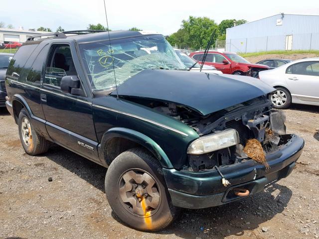 1GNCT18W52K131619 - 2002 CHEVROLET BLAZER GREEN photo 1