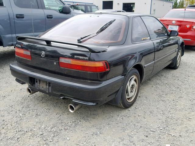 JH4DA9461PS024516 - 1993 ACURA INTEGRA GS BLACK photo 4