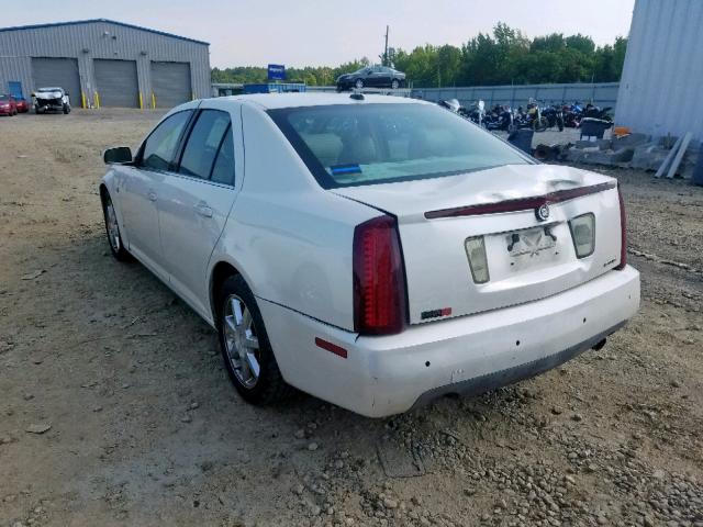 1G6DW677660217621 - 2006 CADILLAC STS WHITE photo 3