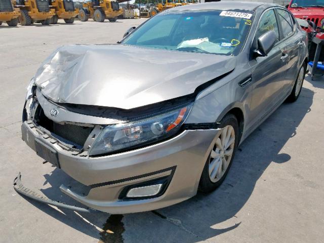 5XXGN4A70FG406905 - 2015 KIA OPTIMA EX CHARCOAL photo 2