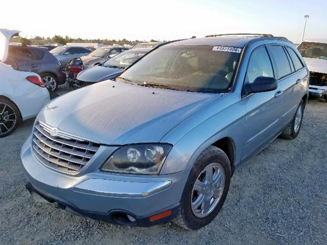 2C8GF68414R646620 - 2004 CHRYSLER PACIFICA BLUE photo 2