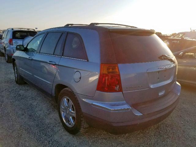 2C8GF68414R646620 - 2004 CHRYSLER PACIFICA BLUE photo 3