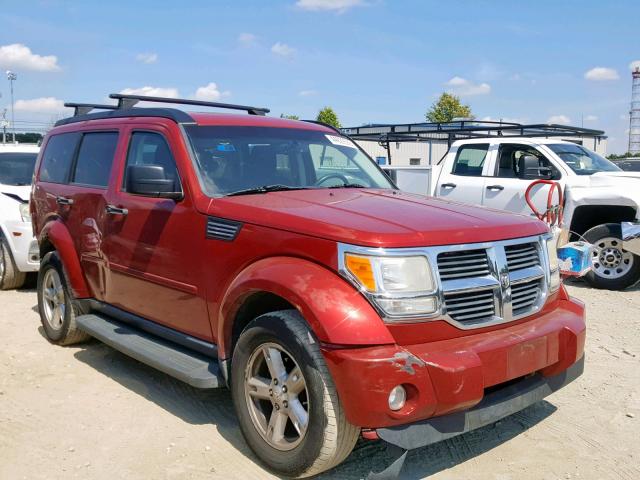 1D8GU58K47W681861 - 2007 DODGE NITRO SLT RED photo 1