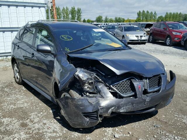 5Y2SP6E86AZ410028 - 2010 PONTIAC VIBE GRAY photo 1