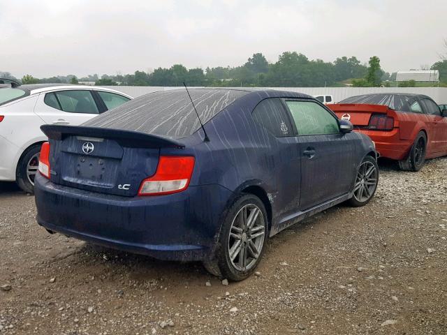 JTKJF5C71C3039314 - 2012 TOYOTA SCION TC ლურჯი ფოტო 4
