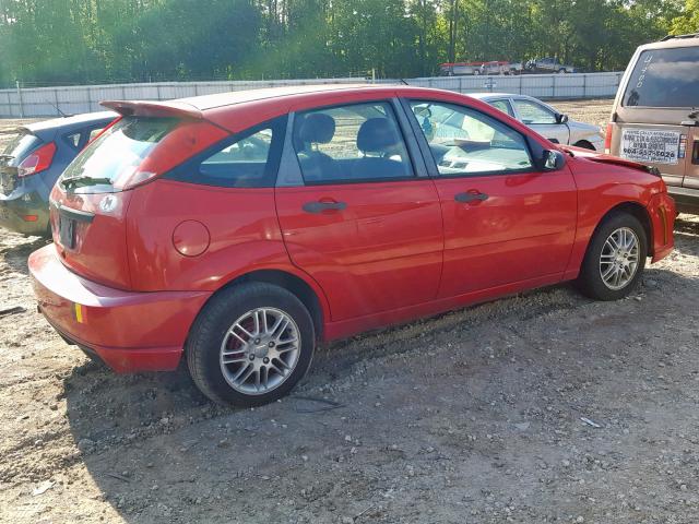 1FAFP37N37W225079 - 2007 FORD FOCUS ZX5 RED photo 9