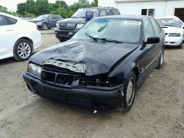 WBACD4327TAV41631 - 1996 BMW 328 I AUTO BLACK photo 2