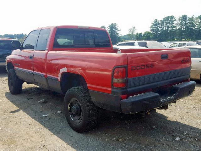 3B7KF22Z0WG106872 - 1998 DODGE RAM 2500 RED photo 3