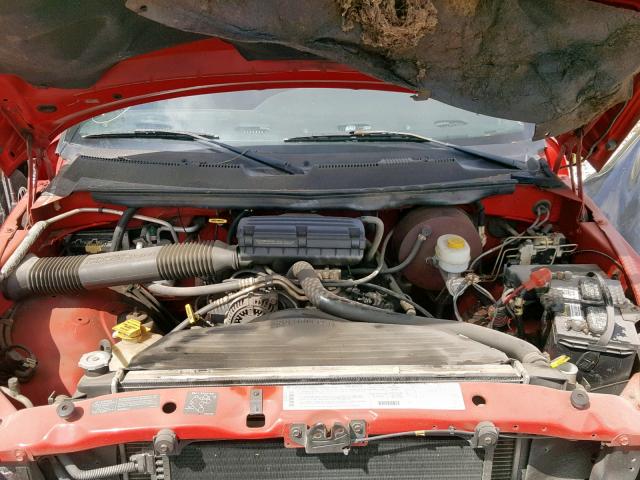 3B7KF22Z0WG106872 - 1998 DODGE RAM 2500 RED photo 7