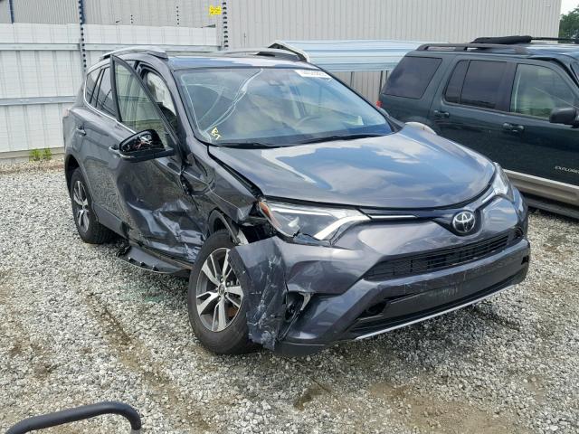 JTMWFREV7JJ153357 - 2018 TOYOTA RAV4 ADVEN GRAY photo 1