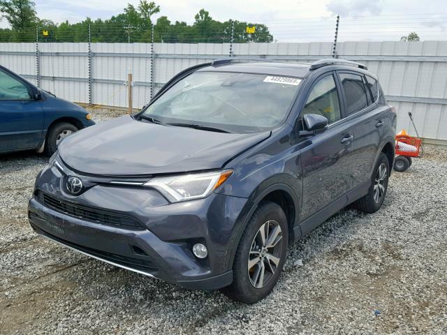 JTMWFREV7JJ153357 - 2018 TOYOTA RAV4 ADVEN GRAY photo 2