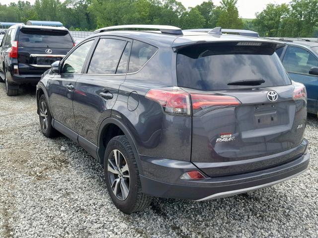 JTMWFREV7JJ153357 - 2018 TOYOTA RAV4 ADVEN GRAY photo 3