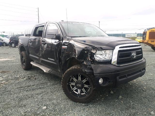 5TFDY5F1XAX147782 - 2010 TOYOTA TUNDRA CRE BLACK photo 1