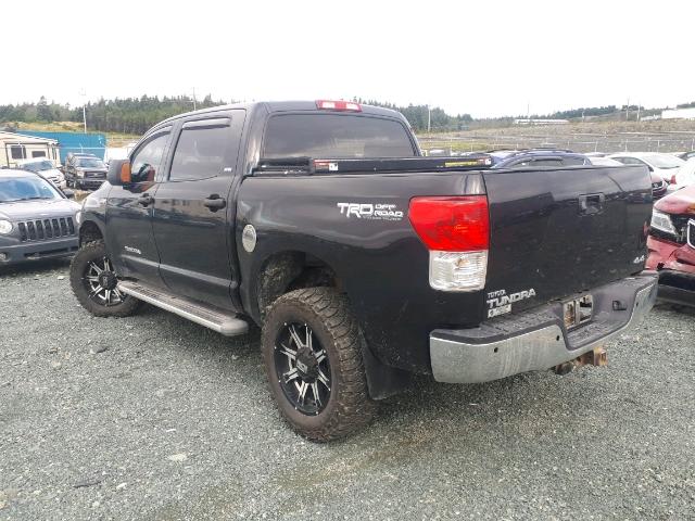 5TFDY5F1XAX147782 - 2010 TOYOTA TUNDRA CRE BLACK photo 3