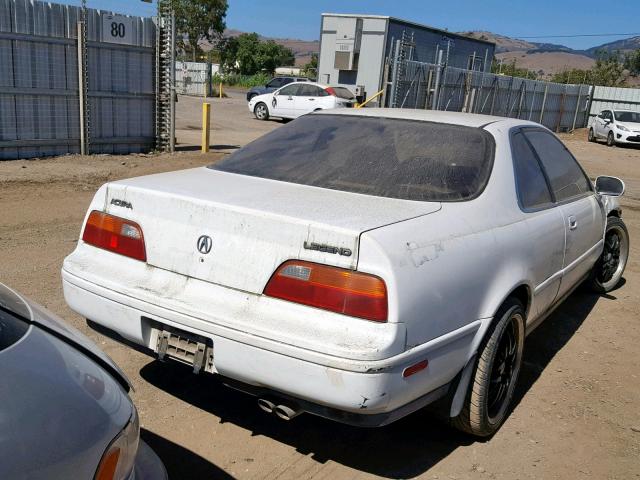JH4KA827XMC012206 - 1991 ACURA LEGEND LS WHITE photo 4