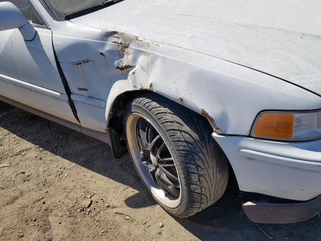 JH4KA827XMC012206 - 1991 ACURA LEGEND LS WHITE photo 9