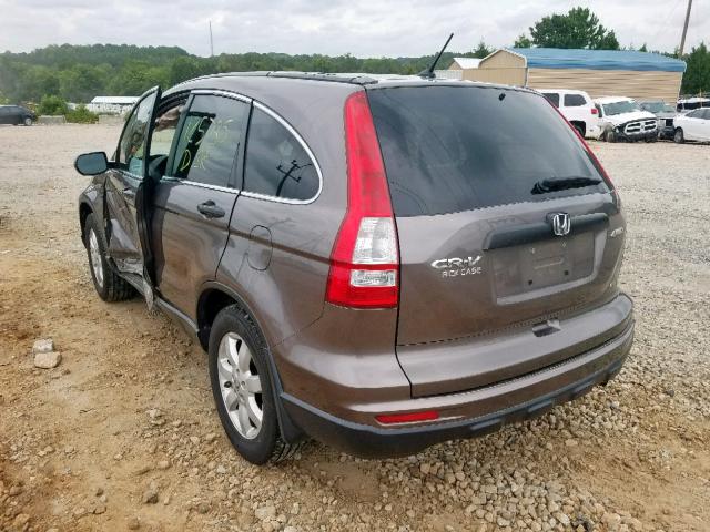 5J6RE4H41BL103463 - 2011 HONDA CR-V SE BROWN photo 3