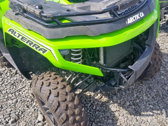 4UF17ATV3HT203772 - 2017 ARCTIC CAT ATV4X4 GREEN photo 9