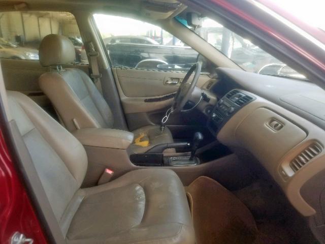 1HGCG56602A123295 - 2002 HONDA ACCORD EX MAROON photo 5