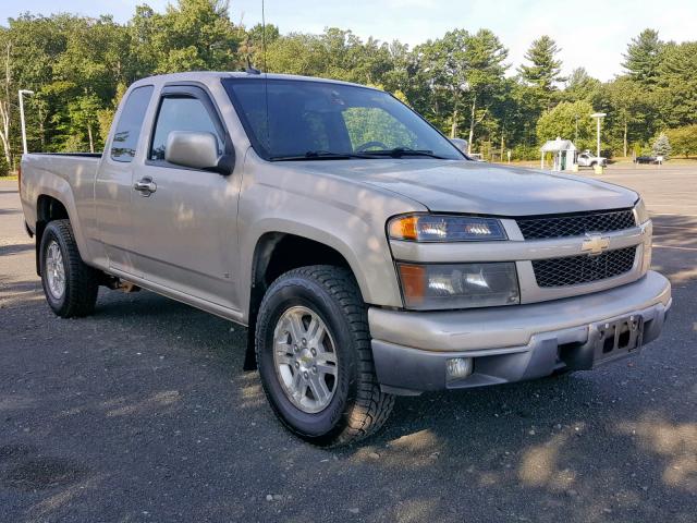 1GCDT199398148643 - 2009 CHEVROLET COLORADO TAN photo 1