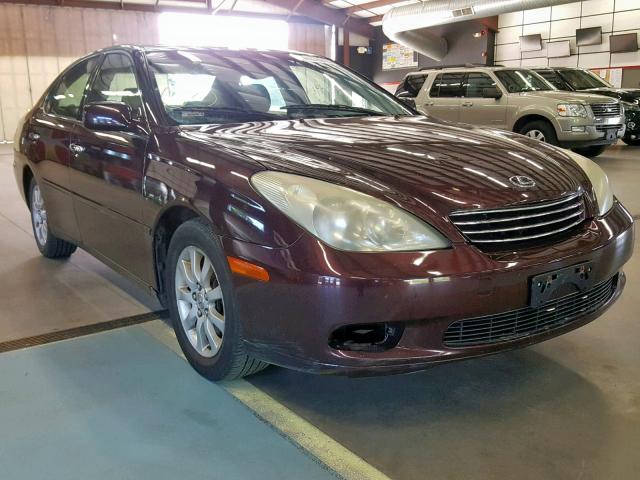 JTHBF30G620036329 - 2002 LEXUS ES 300 MAROON photo 1