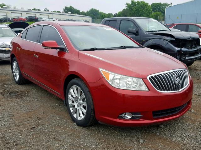 1G4GC5E31DF298126 - 2013 BUICK LACROSSE RED photo 1