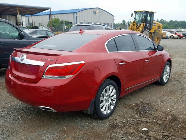 1G4GC5E31DF298126 - 2013 BUICK LACROSSE RED photo 4