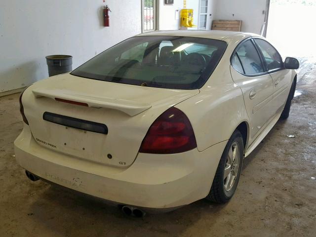 2G2WS522041168591 - 2004 PONTIAC GRAND PRIX WHITE photo 4