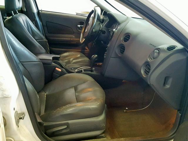 2G2WS522041168591 - 2004 PONTIAC GRAND PRIX WHITE photo 5