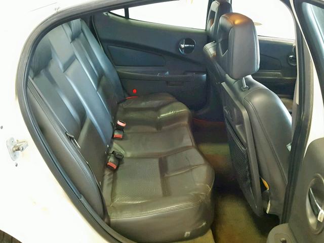 2G2WS522041168591 - 2004 PONTIAC GRAND PRIX WHITE photo 6