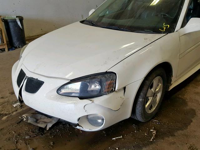 2G2WS522041168591 - 2004 PONTIAC GRAND PRIX WHITE photo 9