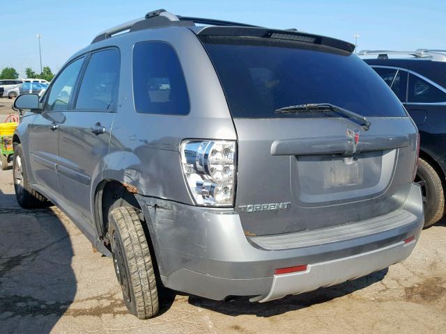 2CKDL63F166021945 - 2006 PONTIAC TORRENT GRAY photo 3