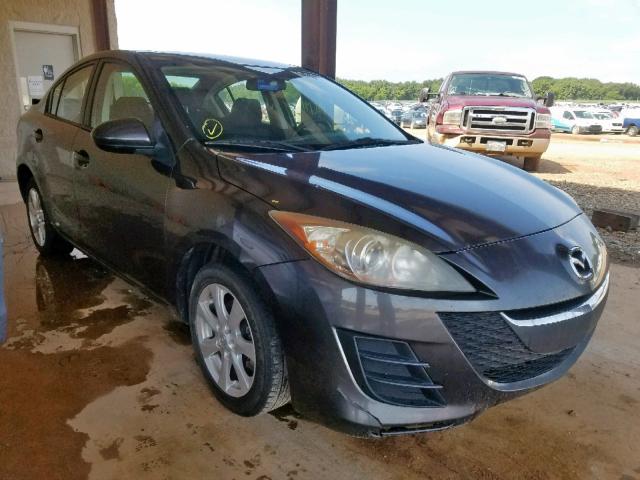 JM1BL1SF4A1174950 - 2010 MAZDA 3 I GRAY photo 1